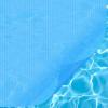 imageVEVOR 32 x 16 ft Rectangle Solar Pool Cover  16 mil Solar Blanket with Bubble Heat Retaining BlueBlue
