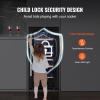 imageVEVOR 32Bottle Wine Cooler Dual Zone ampamp Dual Temperature Wine Fridge Freestanding Refrigerator with Digital Control Tempered Glass Door with UV Protection Red ampamp White Wine Storage for Home Bar30 Bottles
