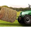 imageVEVOR 39quot Hay Spear Bale Spears 1600lbs Loading Capacity Skid Steer Loader Tractor Bucket Attachment with 2pcs 175quot Stabilizer Spears and 60quot Chain Quick Attach Spike ForksThreepoint type