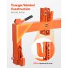 imageVEVOR 3Point Quick Hitch with 2 in Receiver 3000 Lbs Lift Capacity 3Pt Hitch with 5 Level Adjustable Bolt Adaptation to Category 1 ampamp 2 Tractor Heavy Duty 3 Point Attachments OrangeOrange