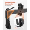 imageVEVOR 3Point Quick Hitch with 2 in Receiver 3000 Lbs Lift Capacity 3Pt Hitch with 5 Level Adjustable Bolt Adaptation to Category 1 ampamp 2 Tractor Heavy Duty 3 Point Attachments OrangeBlack