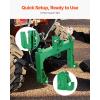 imageVEVOR 3Point Quick Hitch with 2 in Receiver 3000 Lbs Lift Capacity 3Pt Hitch with 5 Level Adjustable Bolt Adaptation to Category 1 ampamp 2 Tractor Heavy Duty 3 Point Attachments OrangeGreen