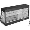 imageVEVOR 3Tier Commercial Food Warmer Display 1200W Food Display Warmer with Light Adjustable Shelf and Temperature Display 86185 Steam Heating 111L for Hamburger Pizza Bread Fried ChickenSCCJ603