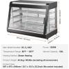 imageVEVOR 3Tier Commercial Food Warmer Display 1200W Food Display Warmer with Light Adjustable Shelf and Temperature Display 86185 Steam Heating 111L for Hamburger Pizza Bread Fried ChickenSCCJ602