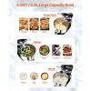 imageVEVOR 3in1 Multifunctional Stand Mixer 6QT Stainless Steel Bowl 660W 6P Speeds Tilthead Food Mixer with Dough Hook Wire Whip Flat Beater Meat Grinder Juice Blender for Baking Mixing Black3in16 QTBlack