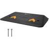 imageVEVOR 3quot Rise Rubber Threshold Ramp for DoorwayDoor Ramp with NonSlip Textured Surface33069lbs Load Capacity Rubber Curb Ramp for Wheelchair and ScooterBlack