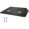 imageVEVOR 3quot Rise Rubber Threshold Ramp for DoorwayDoor Ramp with NonSlip Textured Surface33069lbs Load Capacity Rubber Curb Ramp for Wheelchair and ScooterBlack