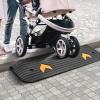 imageVEVOR 3quot Rise Rubber Threshold Ramp for DoorwayDoor Ramp with NonSlip Textured Surface33069lbs Load Capacity Rubber Curb Ramp for Wheelchair and ScooterBlack