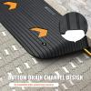 imageVEVOR 3quot Rise Rubber Threshold Ramp for DoorwayDoor Ramp with NonSlip Textured Surface33069lbs Load Capacity Rubber Curb Ramp for Wheelchair and ScooterBlack