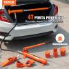 imageVEVOR 4 Ton Porta Power Kit Portable Hydraulic Jack with 39 ft12 m Oil Hose Auto Body Frame Repair Kit with Storage Case for Car Repair Truck Farm 8800 LBS4 Ton