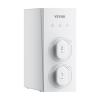 imageVEVOR 40300 Micron Sediment Filter 20GPM Spin Down Water Filter Reusable Upgrade Flushable PreFiltration Whole House Sediment Filter for WellCity Water Brass Head 34quot FNPT  1quot MNPT400 GPD RO System