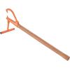 imageVEVOR 48quot Timberjack Log Lifter Adjustable Heavy Duty Log Roller Cant Hook Log Jack with Rubber Grip ampamp Triangular Support Log Cant Hook Logging Tools for Rolling and Lifting Logs up to 25quot DiaWood Handle 465