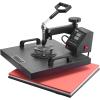 imageVEVOR 5 in 1 Heat Press Machine Heat Transfer Machine with 30 oz Tumbler Press 15 x 15 inch 360 Swing Away TShirt Pressing Fast Even Heating for TShirtsMugsPlatesHats BlackBlue8 in 1 Black15x15