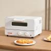 imageVEVOR 5IN1 Steam Oven Toaster 12L Convection Oven 1300W Steam Toaster Oven Countertop Combo with Grill Pizza Pan Gloves 2 Slices Toast 6inch Pizza Home and Commercial Use