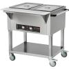 imageVEVOR 5Pan Commercial Food Warmer 5 x 206QT Electric Steam Table 3750W Professional Buffet Catering Food Warmer with Acrylic Sneeze Guard Food Grade Stainless Steel Server for Party Restaurant2Pan