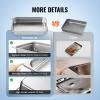 imageVEVOR 6 Pack Hotel Pans Full Size 6Inch Stainless Steel Steam Table PansAntiJam Catering Trays for Steam Tables for Home Party Restaurant Hotel Buffet4 Deep 1 PackThickened