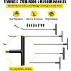 imageVEVOR 73 PCS Dent Repair Kit Auto Car Body Paintless Dent Removal Tool Kit Golden Lifter Bridge Puller Slide Hammer Tool Kit for Automobile Body Washing Machine Refrigerator13 Pcs with 5 Rods
