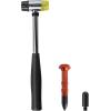 imageVEVOR 73 PCS Dent Repair Kit Auto Car Body Paintless Dent Removal Tool Kit Golden Lifter Bridge Puller Slide Hammer Tool Kit for Automobile Body Washing Machine Refrigerator20 Pcs with 10 Rods