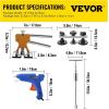 imageVEVOR 73 PCS Dent Repair Kit Auto Car Body Paintless Dent Removal Tool Kit Golden Lifter Bridge Puller Slide Hammer Tool Kit for Automobile Body Washing Machine Refrigerator89PCS with 10 Rods