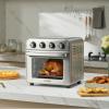 imageVEVOR 7IN1 Air Fryer Toaster Oven 18L Convection Oven 1800W Stainless Steel Toaster Ovens Countertop Combo with Grill Pizza Pan Gloves 6 Slices Toast 10inch Pizza Home Use18L