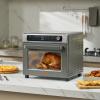 imageVEVOR 7IN1 Air Fryer Toaster Oven 18L Convection Oven 1800W Stainless Steel Toaster Ovens Countertop Combo with Grill Pizza Pan Gloves 6 Slices Toast 10inch Pizza Home Use25L