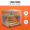 imageVEVOR 7IN1 Air Fryer Toaster Oven 18L Convection Oven 1800W Stainless Steel Toaster Ovens Countertop Combo with Grill Pizza Pan Gloves 6 Slices Toast 10inch Pizza Home Use25L