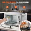 imageVEVOR 7IN1 Air Fryer Toaster Oven 18L Convection Oven 1800W Stainless Steel Toaster Ovens Countertop Combo with Grill Pizza Pan Gloves 6 Slices Toast 10inch Pizza Home Use28L Convection Oven