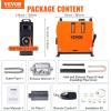 imageVEVOR 8KW Diesel Heater All in One DC1224V Fast Heating Diesel Air Heater with Remote Control and Color Digital Display Low Noise Voice Announcement for RV Truck Camper Van Boat and TrailerOrange