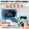 imageVEVOR 8KW Diesel Heater All in One DC1224V Fast Heating Diesel Air Heater with Remote Control and Color Digital Display Low Noise Voice Announcement for RV Truck Camper Van Boat and TrailerRed