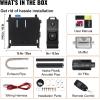 imageVEVOR 8KW Diesel Heater All in One DC1224V Fast Heating Diesel Air Heater with Remote Control and Color Digital Display Low Noise Voice Announcement for RV Truck Camper Van Boat and TrailerBlack