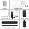 imageVEVOR 8KW Diesel Heater All in One DC1224V Fast Heating Diesel Air Heater with Remote Control and Color Digital Display Low Noise Voice Announcement for RV Truck Camper Van Boat and TrailerWhite