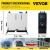 imageVEVOR 8KW Diesel Heater All in One DC1224V Fast Heating Diesel Air Heater with Remote Control and Color Digital Display Low Noise Voice Announcement for RV Truck Camper Van Boat and TrailerWhite