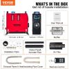 imageVEVOR 8KW Diesel Heater All in One DC1224V Fast Heating Diesel Air Heater with Remote Control and Color Digital Display Low Noise Voice Announcement for RV Truck Camper Van Boat and TrailerRed