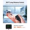 imageVEVOR 8KW Diesel Heater All in One DC1224V Fast Heating Diesel Air Heater with Remote Control and Color Digital Display Low Noise Voice Announcement for RV Truck Camper Van Boat and TrailerOrange