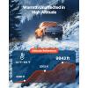 imageVEVOR 8KW Diesel Heater All in One DC1224V Fast Heating Diesel Air Heater with Remote Control and Color Digital Display Low Noise Voice Announcement for RV Truck Camper Van Boat and TrailerOrange