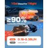 imageVEVOR 8KW Diesel Heater All in One DC1224V Fast Heating Diesel Air Heater with Remote Control and Color Digital Display Low Noise Voice Announcement for RV Truck Camper Van Boat and TrailerOrange