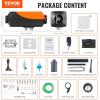 imageVEVOR 8KW Diesel Heater DC1224V Fast Heating Diesel Air Heater with Remote Control and Color Digital Display 10L Fuel Tank Low Noise Voice Announcement for RV Truck Boat and TrailerOrange