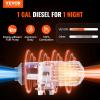 imageVEVOR 8KW Diesel Heater DC1224V Fast Heating Diesel Air Heater with Remote Control and Color Digital Display 10L Fuel Tank Low Noise Voice Announcement for RV Truck Boat and TrailerOrange