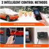 imageVEVOR 8KW Diesel Heater DC1224V Fast Heating Diesel Air Heater with Remote Control and Color Digital Display 10L Fuel Tank Low Noise Voice Announcement for RV Truck Boat and TrailerOrange