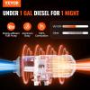 imageVEVOR 8KW Diesel Heater DC1224V Fast Heating Diesel Air Heater with Remote Control and Color Digital Display 10L Fuel Tank Low Noise Voice Announcement for RV Truck Boat and TrailerOrange