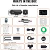 imageVEVOR 8KW Diesel Heater DC1224V Fast Heating Diesel Air Heater with Remote Control and Color Digital Display 10L Fuel Tank Low Noise Voice Announcement for RV Truck Boat and TrailerBlackwhite