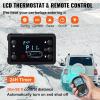 imageVEVOR 8KW Diesel Heater DC1224V Fast Heating Diesel Air Heater with Remote Control and Color Digital Display 10L Fuel Tank Low Noise Voice Announcement for RV Truck Boat and TrailerBlackwhite