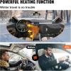 imageVEVOR 8KW Diesel Heater DC1224V Fast Heating Diesel Air Heater with Remote Control and Color Digital Display 10L Fuel Tank Low Noise Voice Announcement for RV Truck Boat and TrailerBlackwhite