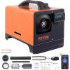 imageVEVOR 8KW Diesel Heater Diesel Heater All in One with Automatic Altitude Adjustment Max 18045 ft Bluetooth App Control Remote Control and LCD Portable Diesel Air Heater for Vehicles and OutdoorsOrange