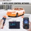 imageVEVOR 8KW Diesel Heater Diesel Heater All in One with Automatic Altitude Adjustment Max 18045 ft Bluetooth App Control Remote Control and LCD Portable Diesel Air Heater for Vehicles and OutdoorsOrange
