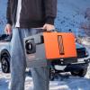 imageVEVOR 8KW Diesel Heater Diesel Heater All in One with Automatic Altitude Adjustment Max 18045 ft Bluetooth App Control Remote Control and LCD Portable Diesel Air Heater for Vehicles and OutdoorsOrangeBlack