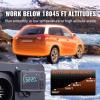 imageVEVOR 8KW Diesel Heater Diesel Heater All in One with Automatic Altitude Adjustment Max 18045 ft Bluetooth App Control Remote Control and LCD Portable Diesel Air Heater for Vehicles and OutdoorsOrange