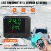 imageVEVOR 8KW Diesel Heater Diesel Heater All in One with Automatic Altitude Adjustment Max 18045 ft Bluetooth App Control Remote Control and LCD Portable Diesel Air Heater for Vehicles and OutdoorsBlack