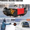 imageVEVOR 8KW Diesel Heater Diesel Heater All in One with Automatic Altitude Adjustment Max 18045 ft Bluetooth App Control Remote Control and LCD Portable Diesel Air Heater for Vehicles and OutdoorsRedBlack