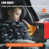 imageVEVOR 8KW Diesel Heater Diesel Heater All in One with Automatic Altitude Adjustment Max 18045 ft Bluetooth App Control Remote Control and LCD Portable Diesel Air Heater for Vehicles and OutdoorsRedBlack